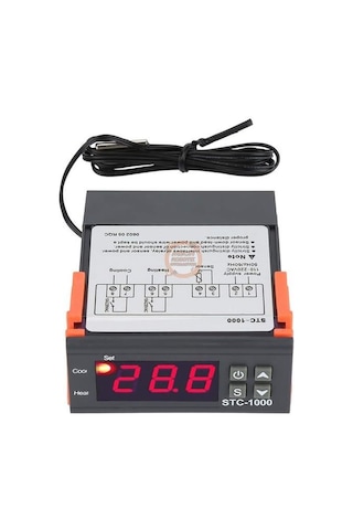 Stc-1000 12v Ekranlı Dijital Termostat Sıcaklık Kontrol Cihazı