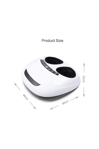 Xıukangnb Isı İle Ayak Masajı, Isı İle Ayak Masajı, Shiatsu Ayak Masajı, Tam Kapsama Hava Sıkıştırma, Derin Yoğurma Ayak Masajı, Plantar Fasiit Ayak Masajı İçin