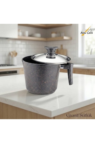 Granit Sütlük - Siyah Siyah
