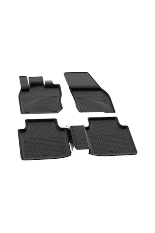 Sahler Volkswagen Tayron 2025 Ve Sonrası 4.5d Paspas Rizline 3d Alt Bagaj Havuzu Set