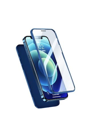 Apple Uyumlu iPhone 13 Pro Max Kilif 360 Tam Koruma + Yerlesik Ekran Koruyucu 516080931