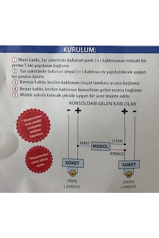 Amerikan Park Modülü Düğmeli / Laye03