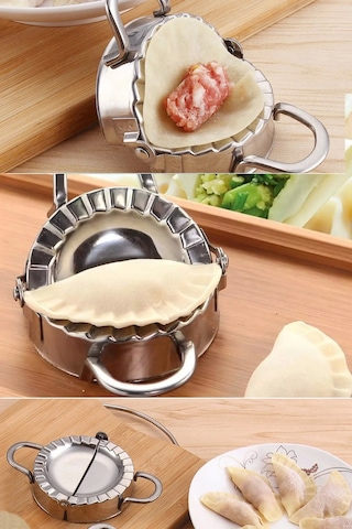 Tilbe Home Ravioli Mantı Kalıbı Çelik Çiğ Börek Hamuriçi Kurabiye Köfte Press Kalıbı Hamur Şekillend Metal