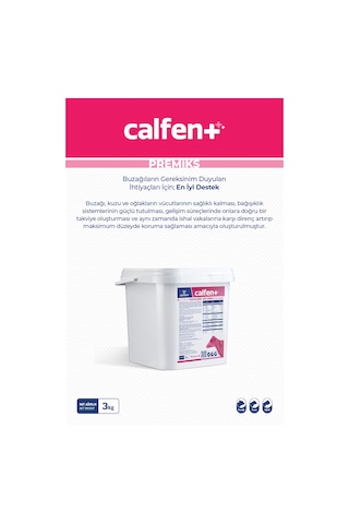 Vioment Calfent 3 Kg - Bir Gelişim İçin; En İyi Destek -
