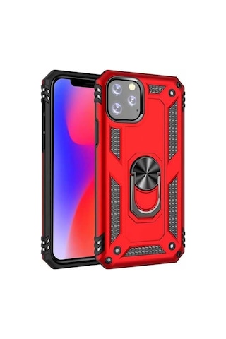 Apple Uyumlu iPhone 11 Kilif Panzer Ring Tam Koruma Arka Kapak 405464157