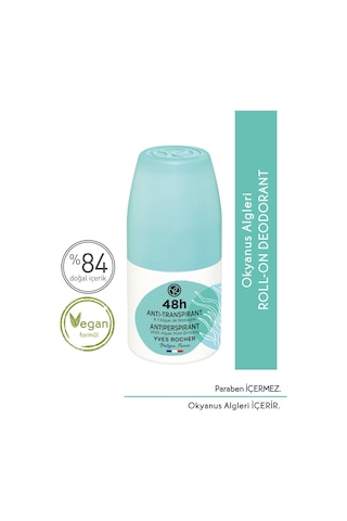Yves Rocher Okyanus Algleri 48H Unisex Roll-On Deodorant 50 ML