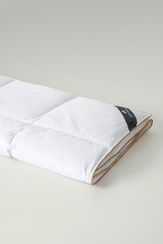 Varol Luxury %90 Gıdık Kaz Tüyü Yorgan Tek Kişilik 155x215 Cm Beyaz