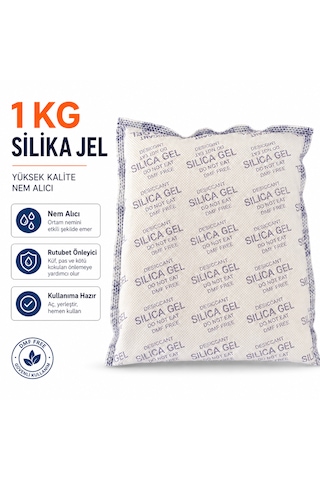1 Kg Silika Jel Nem Alıcı Rutubet Önleyici Silicagel Şeffaf 1 Kg Silika Jel Nem Alıcı Rutubet Önleyici Silicagel Şeffaf