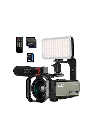Ordro Ax65 Canlı Yayın Kamerası Video Kamera Full Hd 60fps - 4k