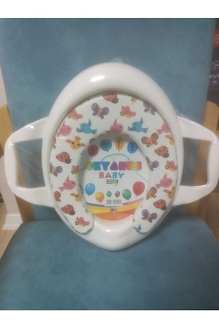 Çok Renkli Çocuk Tutmalı Klozet Oturağı