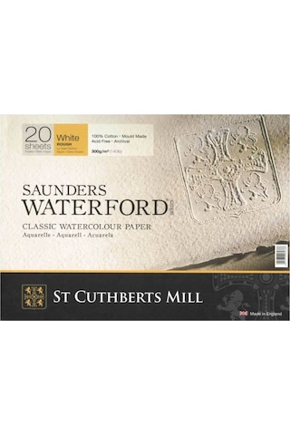 Saunders Waterford Suluboya Defteri Blok Rough 300 Gr. 31X41