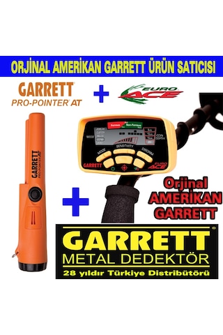 Garrett Euro Ace Pro-Poınter At - Pro Pointer At-Amerikan-Pointer