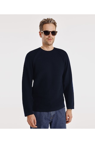 Yargıcı Reglan Kol Triko 25yetr2006x 004 Lacivert