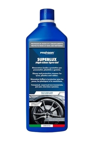 Fra-ber Superlux Suya Dayanıklı Lastik Parlatıcı Dış İç Plastik Trim Koruyucu Yenileyici 900 Ml