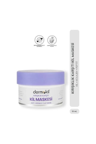 Dermokil Kırışıklık Karşıtı Kil Maskesi 50 Ml
