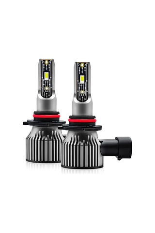 Honmex Araç Led Farları 120w 12000lm 6500k Ip68 Su Geçirmez 10-32v 9005/9006/h1/h4/h7/h11 Uyumlu 2 Adet