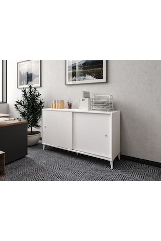Joker Ofis Dolabı, Dosya Dolabı Beyaz - Tamamı 1. Kalite Mdf Beyaz