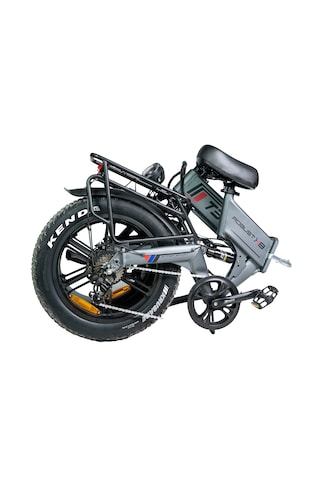 T-Bike Robust-X8 250W Katlanabilir Elektrikli Bisiklet Gri