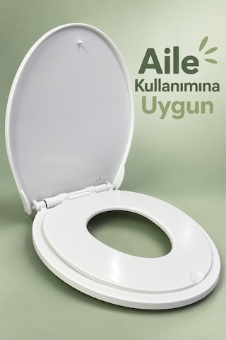 Tek Aile Tipi Çocuk Ve Yetişkin Oturaklı Klozet Kapağı Najmaddin Diğer