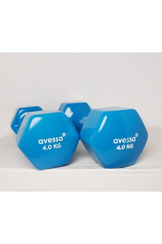 Avessa 4kg Vinil Dambıl Pvc 2 Adet