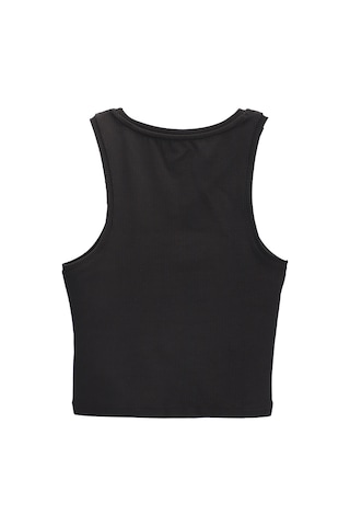 Slazenger KAIDENA IN Kadın Slim Fıt Kolsuz Siyah Tişört