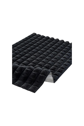 Apex Halı Diamante Peluş Halı 7006 Antrasit Renkli