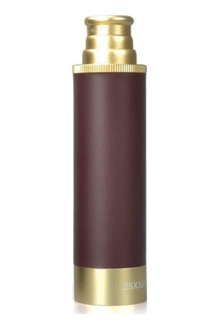 Yaozixa 25x30 Metal Gözlük, Bak4 Prisma, Mavi Tabaka, Işık Kaybı Az, Taşınması Kolay, Gece Görüşü, Net Görüntü, 126m/1000m Görüş Alanı, Tek Gözlü Teleskop