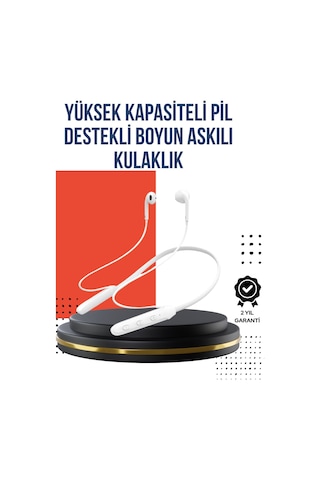 Uzun Süre Dayanıklı Manyetik Başlıklı Bluetooth Kulaklık Diğer