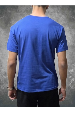 Yazlık T-shirt Yeni Sezon Mavi 