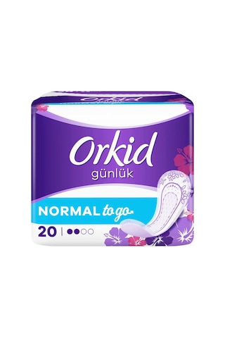 Orkid Günlük Koruma Normal 20'li