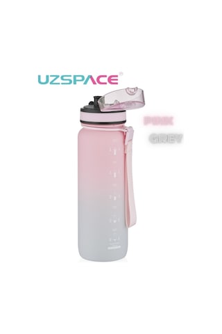 Uzspace Matara Tritan 800 Ml 3053-6 Pink Grey