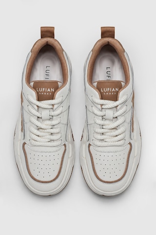 Lufian Maya Kadın Sneaker Ayakkabı Bej Bej 121230090100550