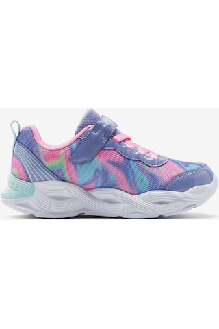 Skechers Twisty Glow - Sorbet Swirl Büyük Kız Çocuk Mavi Spor Ayakkabı 303716l Pwmt Mavi