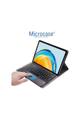 Xiaomi Uyumlu Pad 6/6 Pro Bluetooth Touchpad Klavye+ Standlı Kılıf-bkk5