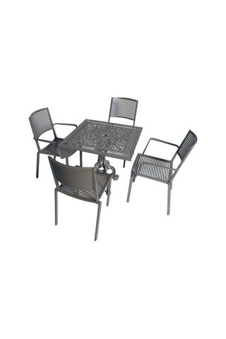 Rehome Alüminyum Masa Sandalye Takımı Cg714 Diğer