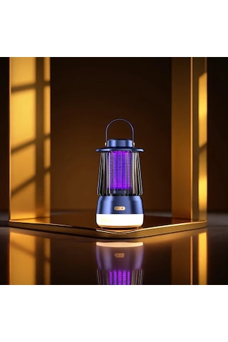 Xuweiwei Mavi 2025 Yeni Tasinabilir Usb Sarj Edilebilir Sivrisinek Oldurucu Lamba Ev Ve Kamp Icin Hafif Tek Dugmeli