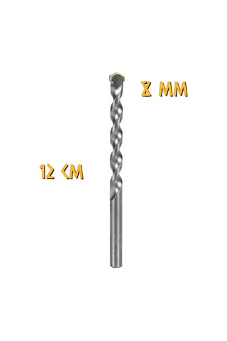 Kupa Tyson Beton-duvar Delici Elmas Matkap Ucu - 8 Mm. - 12 Cm. - 2 Adet
