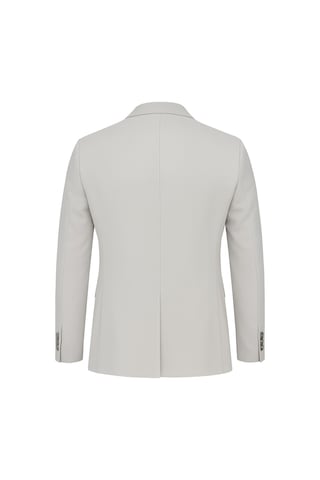 Plus Scorpion Erkek Açık Gri Blazer Ceket Slim Fit, Şık Ve Hafif Kumaş, Tek Düğmeli Açık Gri