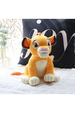 Simba Peluş Oyuncak. Lion King. Aslan Kral Peluş Oyuncak. 30 Cm