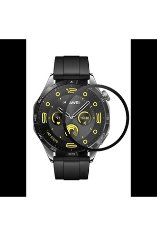 Newface Huawei Gt4 41mm 18mm Polymer Nano Ekran Koruyucu - Şeffaf