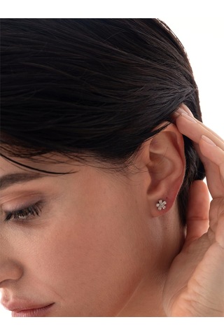 Nochediamond 0,59 Karat Çiçek Küpe-550