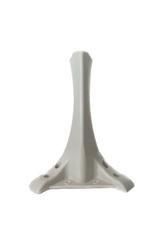 4 Adet Beyaz Lükens Mobilya Puf Ayağı Ayak Plastik