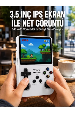 Hepsi El Tipi Oyun Konsolu 3.5 İnç Hd Ekran Ve Hafıza Kartı Destekli Yeni Nesil Najmaddin