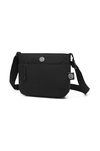 Smart Bags Mikro Poly Kumaş Postacı Kadın Çantası 3340 Siyah