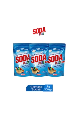 Soda Plus 3 x 500 G