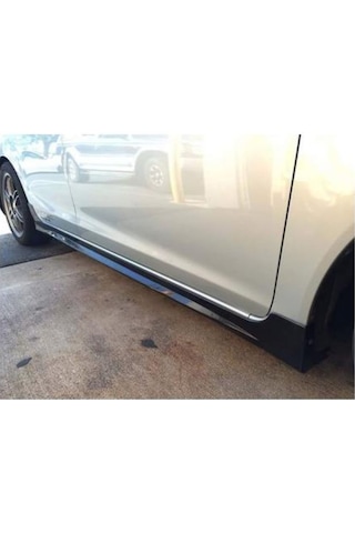 Üniversal Düz Marşpiyel Lipi Bıçağı Parlak Siyah 205 Cm