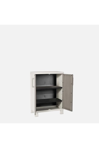 Bahçe Balkon Kiler Plastik Dolap 65x37x93 Cm