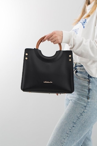 Matthew Cox Siyah Kadın El Çantası T765 001