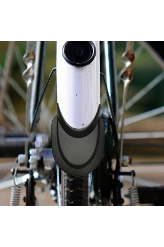 Trendooze Balık Siyah Dayanıklı Çamurluk - Bisiklet Koruması Siyah