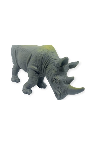 Hayvan Figürleri - Vahşi Hayvanlar 10 Cm - Gergedan Hayvan